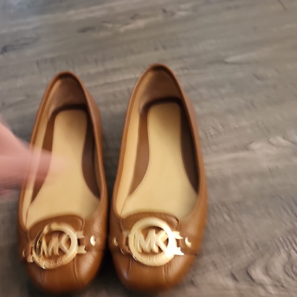 Michael Kors Brown Fulton‎ Flats- Leather Size 6.5 - Picture 7 of 9